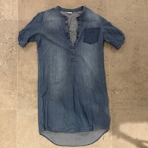 Stylish Denim Mini Dress